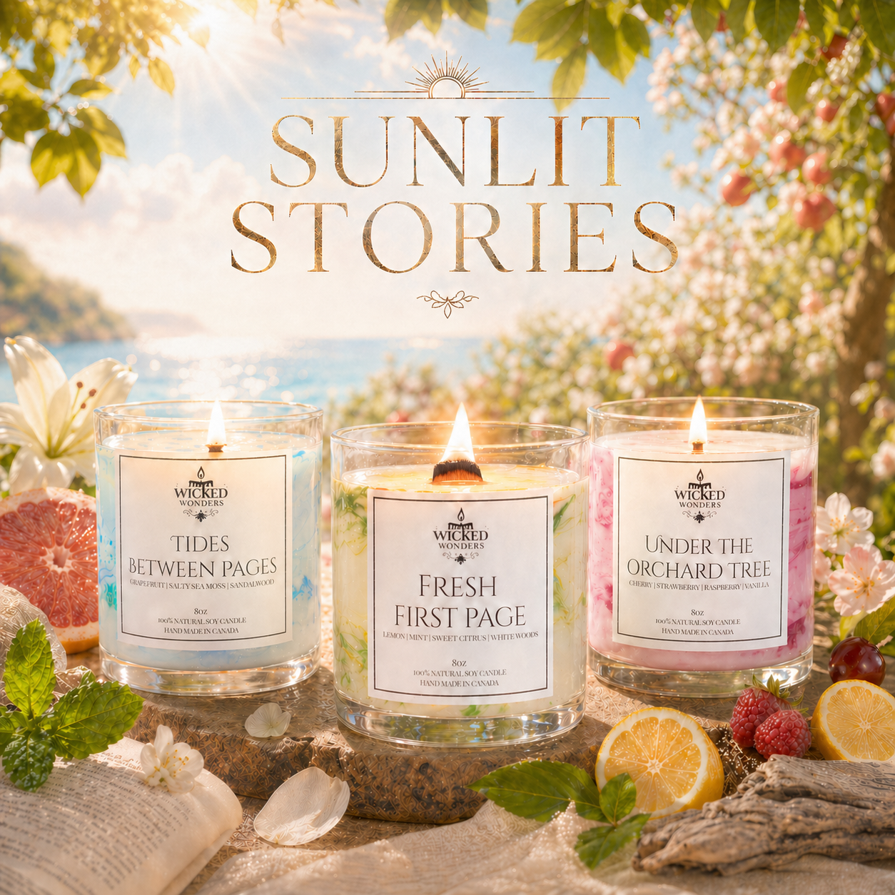 Sunlit Stories (the spring & summer collection)